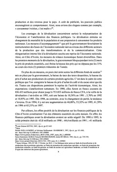 LA CHINE ET LA COTE D'IVOIRE:UN DYNAMISME DES RELATIONS DE 1994 A 1999