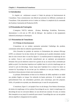 Automatisation et la surveillance d'une ensacheuse semi-automatique