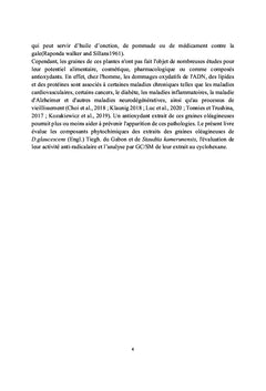 Etude phytochimique, activité anti-radicalaire et composition chimique