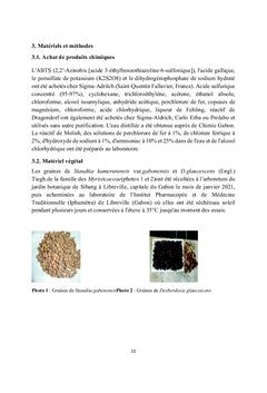 Etude phytochimique, activité anti-radicalaire et composition chimique
