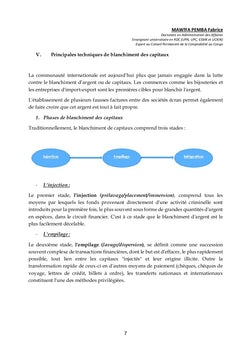 La lutte contre la fraude et le blanchiment des capitaux