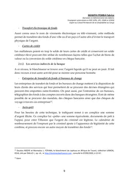 La lutte contre la fraude et le blanchiment des capitaux