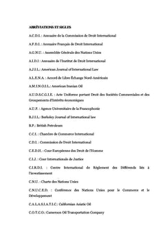 CONTRAT D'ÉTAT ET SÉCURITÉ DES INVESTISSEMENTS PÉTROLIERS