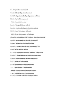 CONTRAT D'ÉTAT ET SÉCURITÉ DES INVESTISSEMENTS PÉTROLIERS