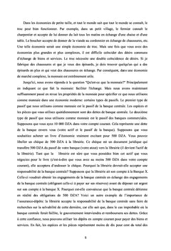 Manuel sur l'Economie Monétaire et Financière : Cours et Exercies