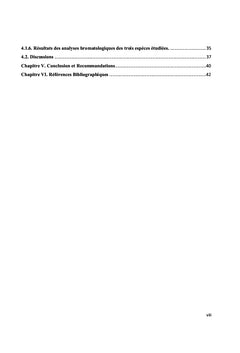 Évaluation agrobromatologique de trois (3) cultures fourragères