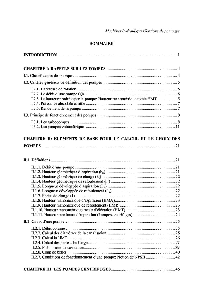 Machines hydrauliques