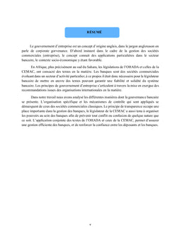La gouvernance des banques