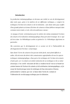 Ecrire un scénario original ou adapter pour le cinéma & son découpage