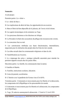 L'Afrique et l'Africain ...