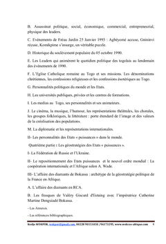 L'Afrique et l'Africain ...