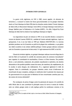Analyse géopolitique de l'insécurité au Sahel (Burkina-Mali-Niger)