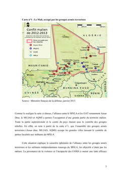 Analyse géopolitique de l'insécurité au Sahel (Burkina-Mali-Niger)