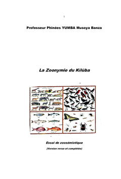 La Zoonymie du Kílúba