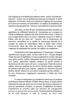 La Zoonymie du Kílúba