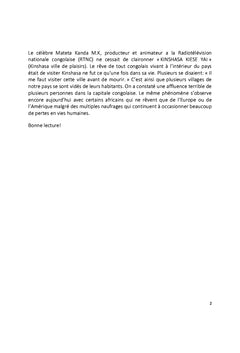 Identification, Education, Musique (Thèmes et Rythmes)