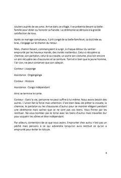 Identification, Education, Musique (Thèmes et Rythmes)