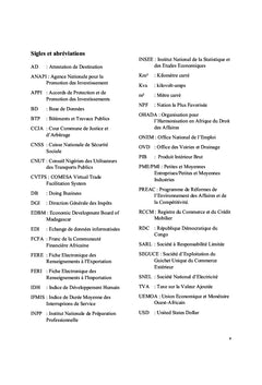 Climat des affaires et réformes majeures en RD Congo de 2003 à 2020