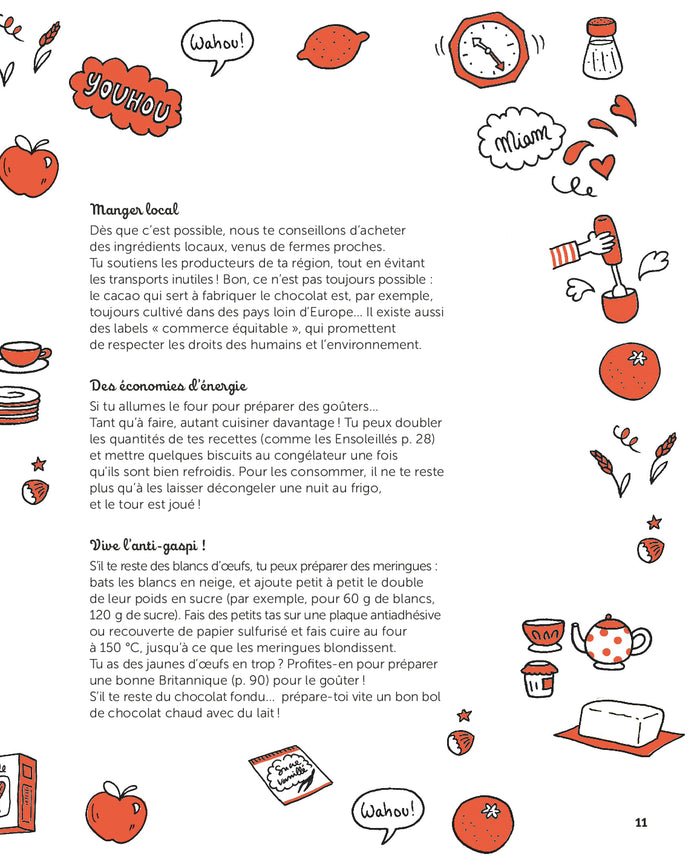 Mes goûters 100 % faits avec amour