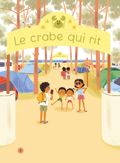 Lina et Lino campent à la mer