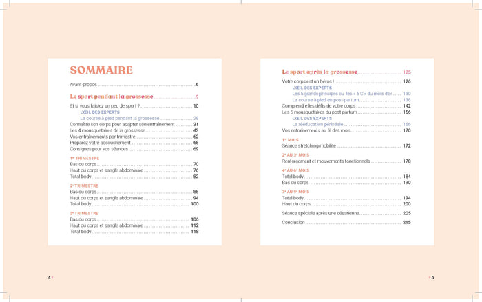 Ma petite routine fitness avant et après bébé