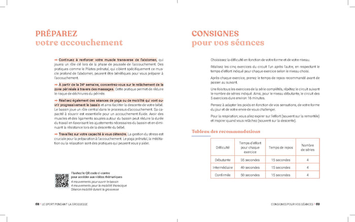 Ma petite routine fitness avant et après bébé