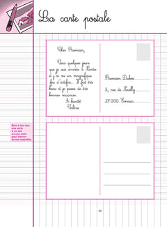 Cahier d'écriture CM1 CM2