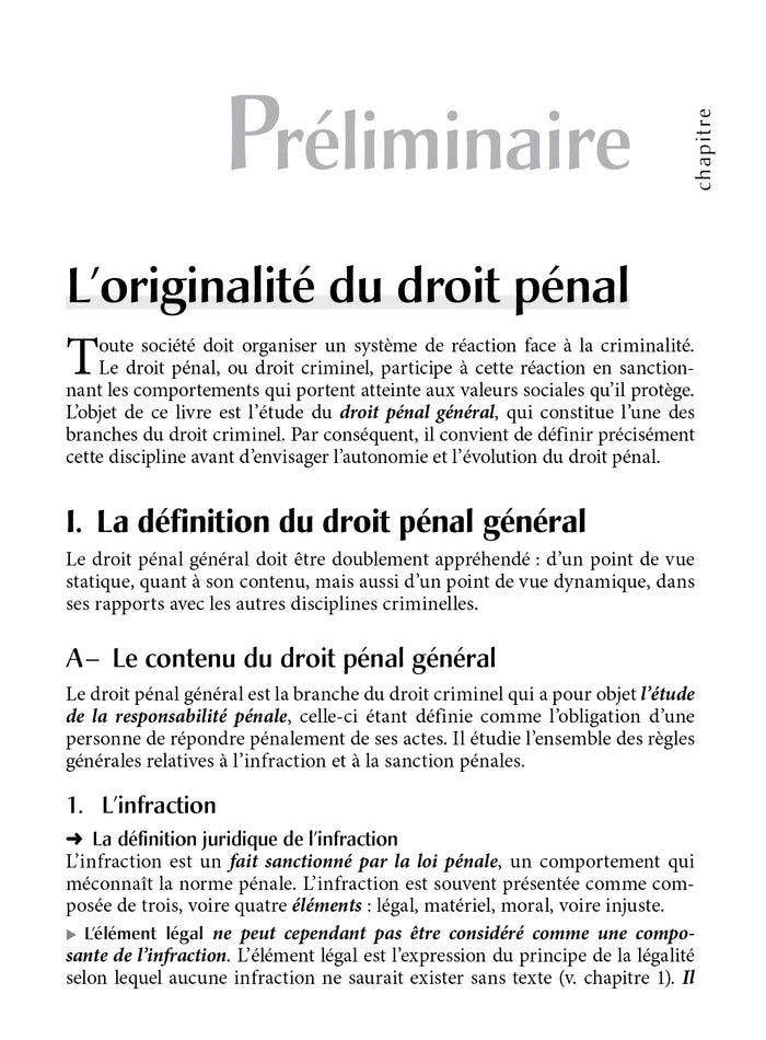 Fondamentaux - Droit pénal général 2025