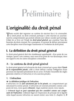 Fondamentaux - Droit pénal général 2025