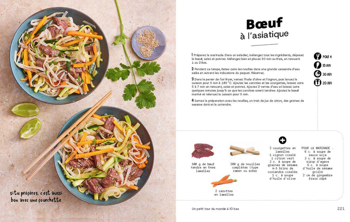 Je cuisine IG BAS à l'air fryer