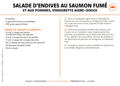 Coffret fiche - Salades