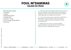 Coffret fiche - Salades