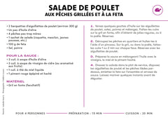 Coffret fiche - Salades