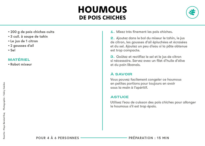 Coffret fiche - Apéros