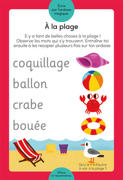 J'apprends les premiers mots - Ardoise magique