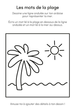 J'apprends les premiers mots - Ardoise magique