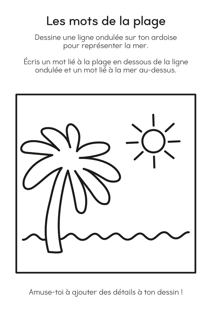 J'apprends les premiers mots - Ardoise magique