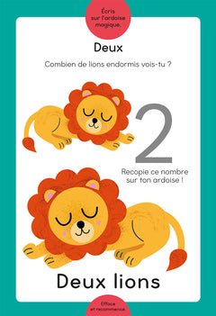 J'apprends les premiers nombres - Ardoise magique