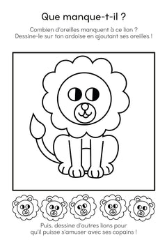 J'apprends les premiers nombres - Ardoise magique