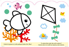 Coller et colorier 2+