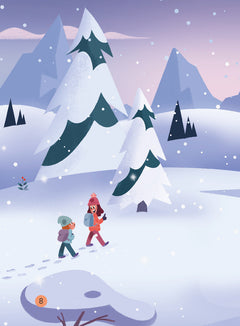 POCHE POUSSIN - UN YETI CHEZ PAPI