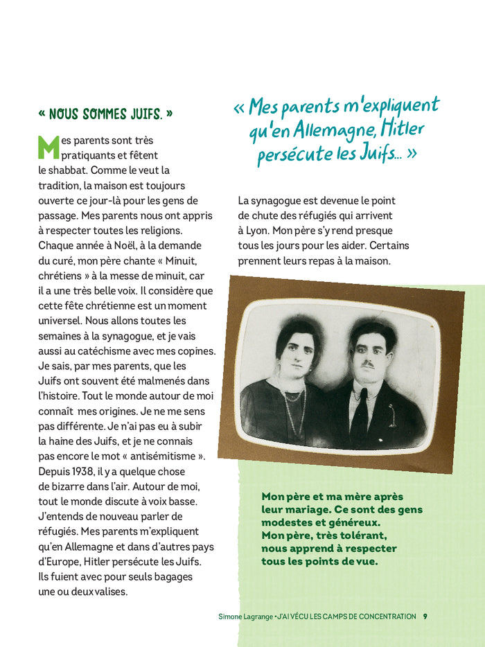 J'ai vécu les camps de concentration