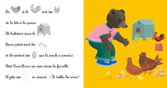 Je découvre les animaux avec Petit Ours Brun - Premiers autocollants - Dès 3 ans