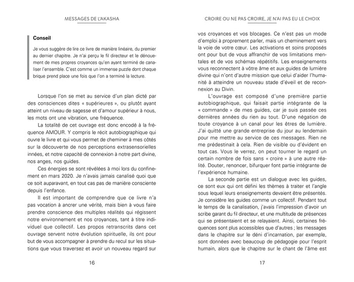 messages de l'akasha