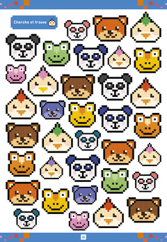 Coloriages et jeux pixels