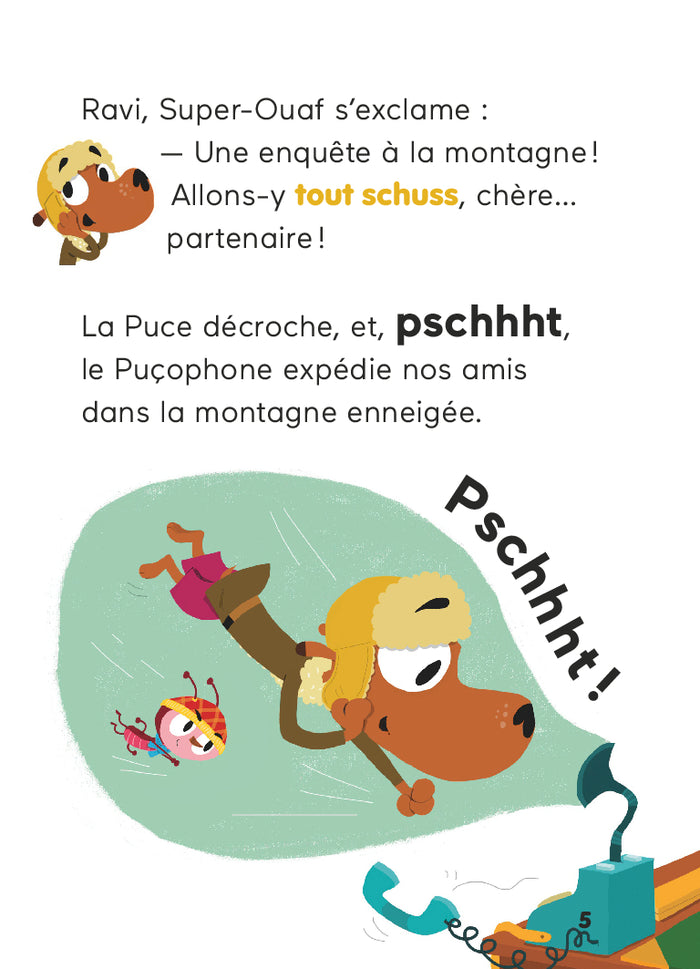 Super-Ouaf et le yéti