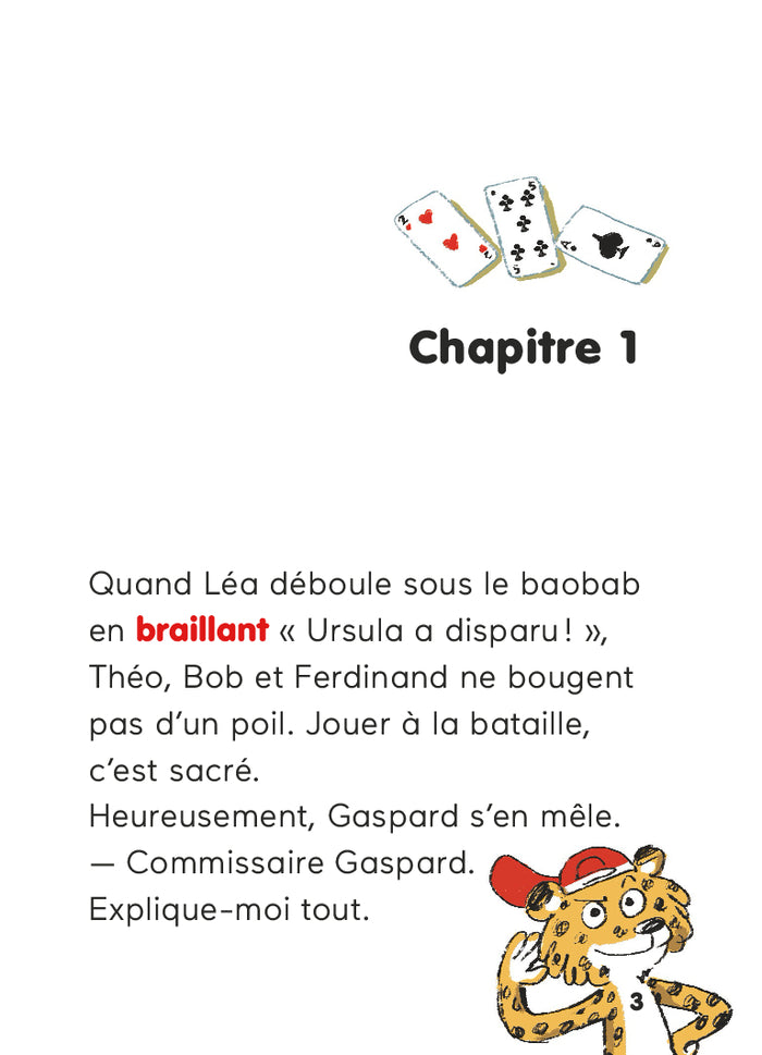 Enquête dans la savane