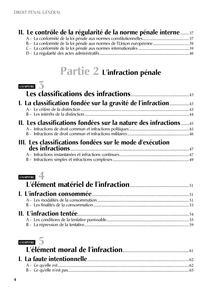 Fondamentaux - Droit pénal général 2025