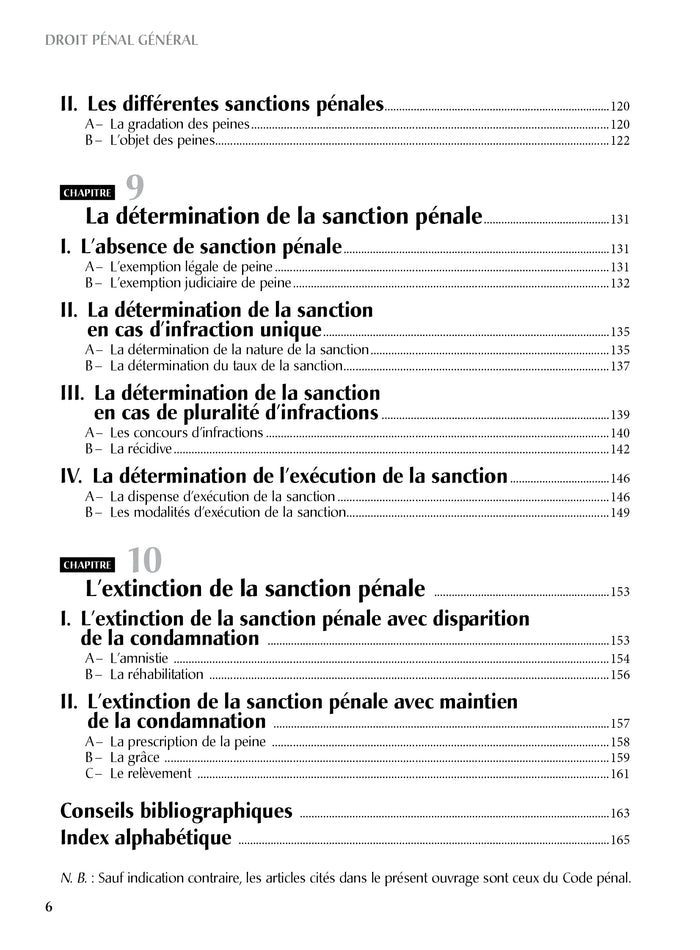 Fondamentaux - Droit pénal général 2025