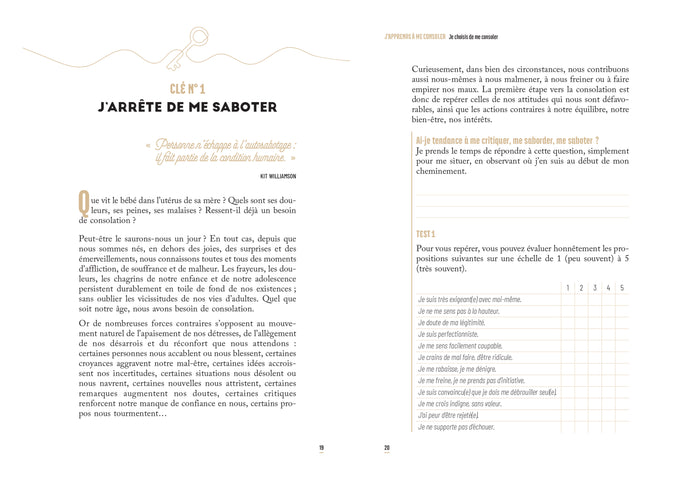 J'apprends à me consoler